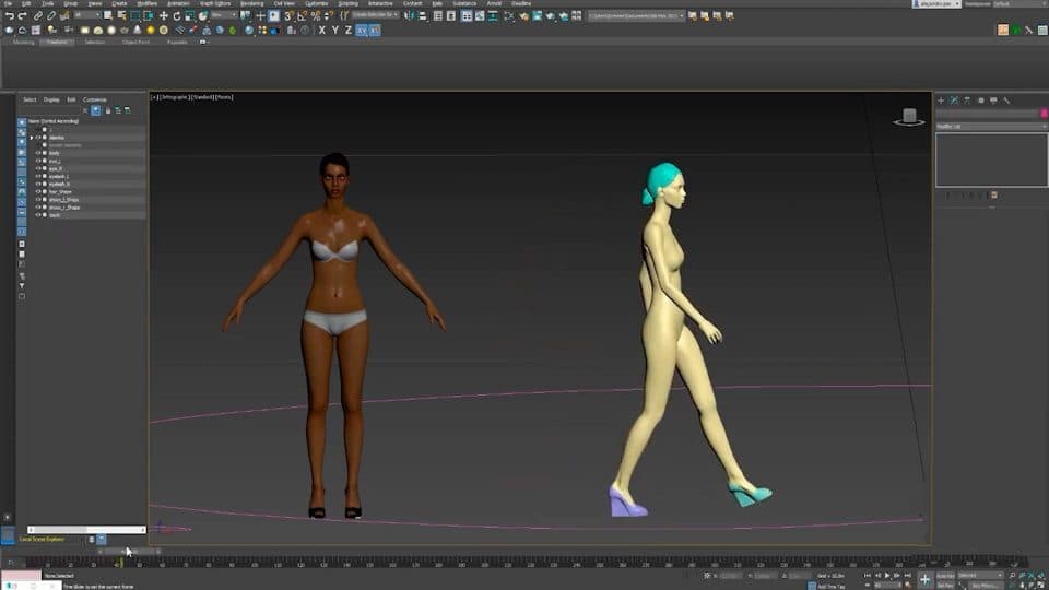 portada del cursoTexturas de un avatar en 3ds Max | Moda Digital
