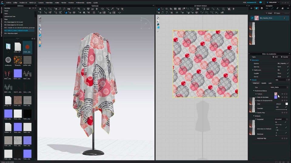 portada del cursoMultitexture editor en CLO3D | Moda Digital y 3D