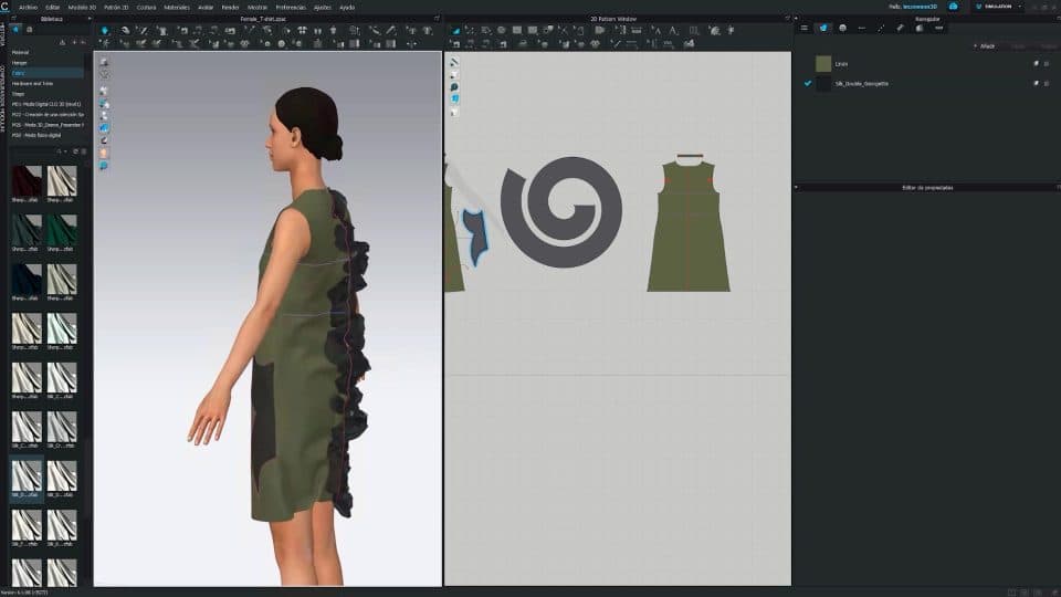 portada del cursoFunciones y herramientas versión 6.1 CLO 3D #1 (Parte II) I Moda Digital y 3D