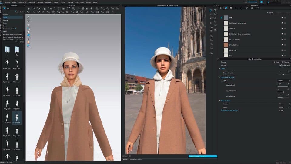 portada del cursoIntegración de un avatar virtual sobre un entorno HDRI con CLO3D I Moda Digital  y 3D