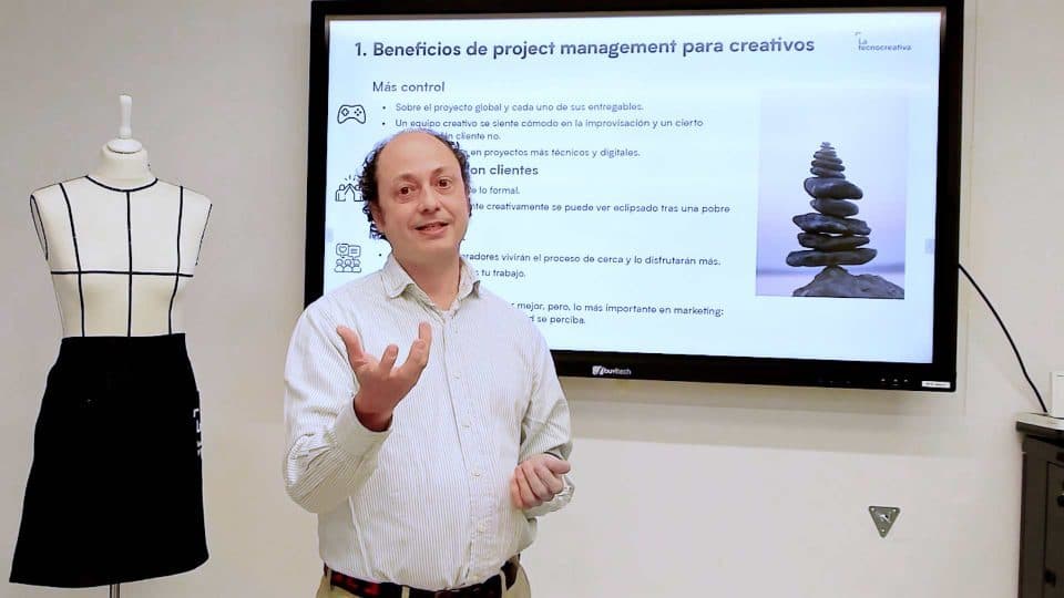 portada del curso1. Introducción a la gestión de proyectos creativos