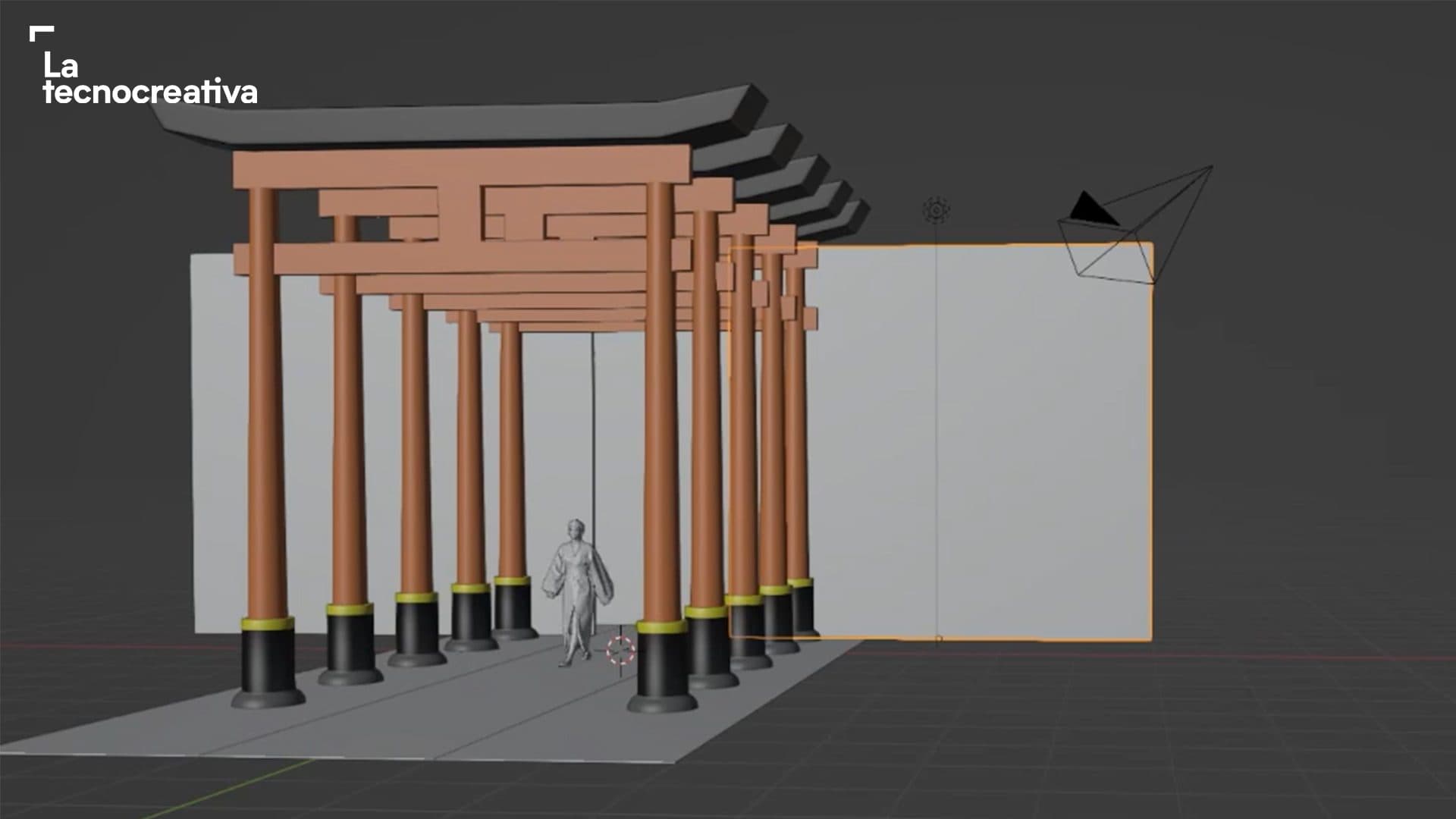 imagen de portada de Modelado de Pasarela Fushimi con Blender