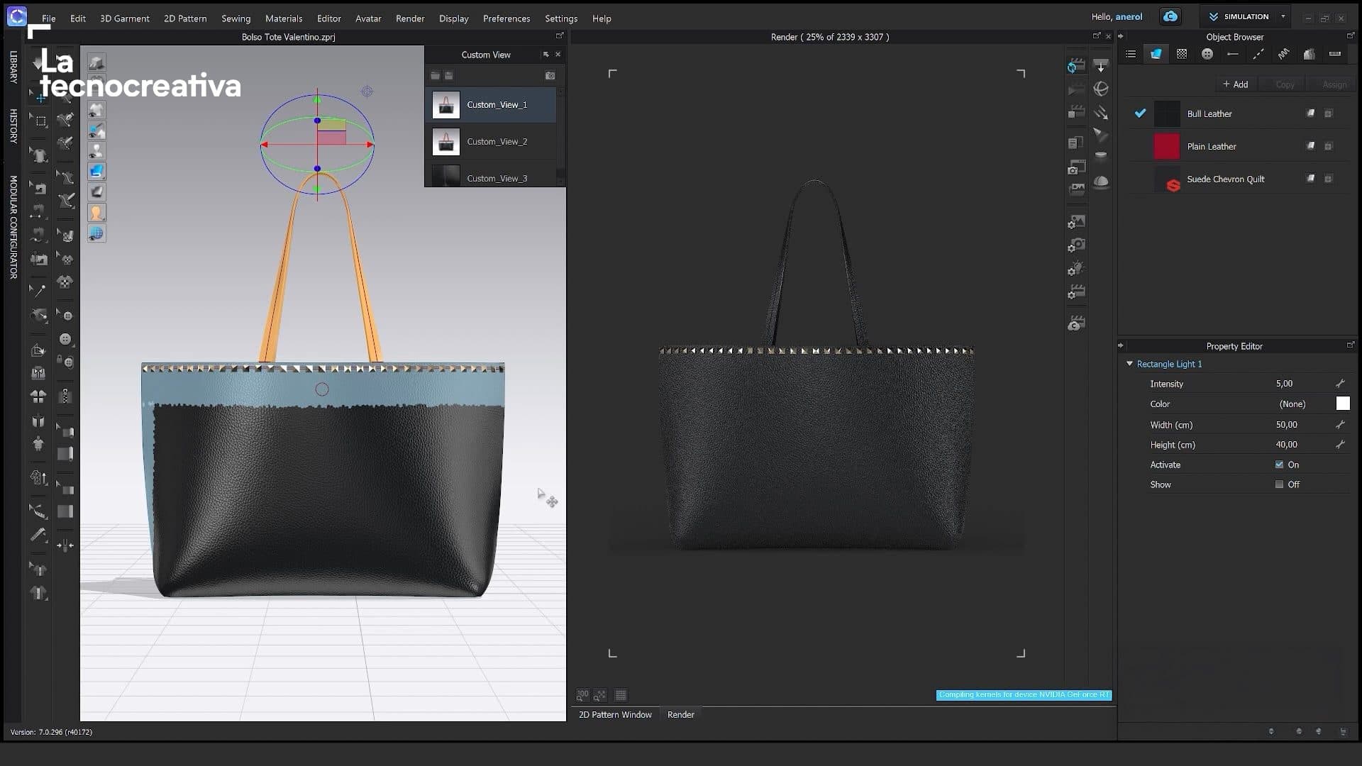 imagen de portada de Creación del bolso Tote Rockstud de Valentino | Parte 1