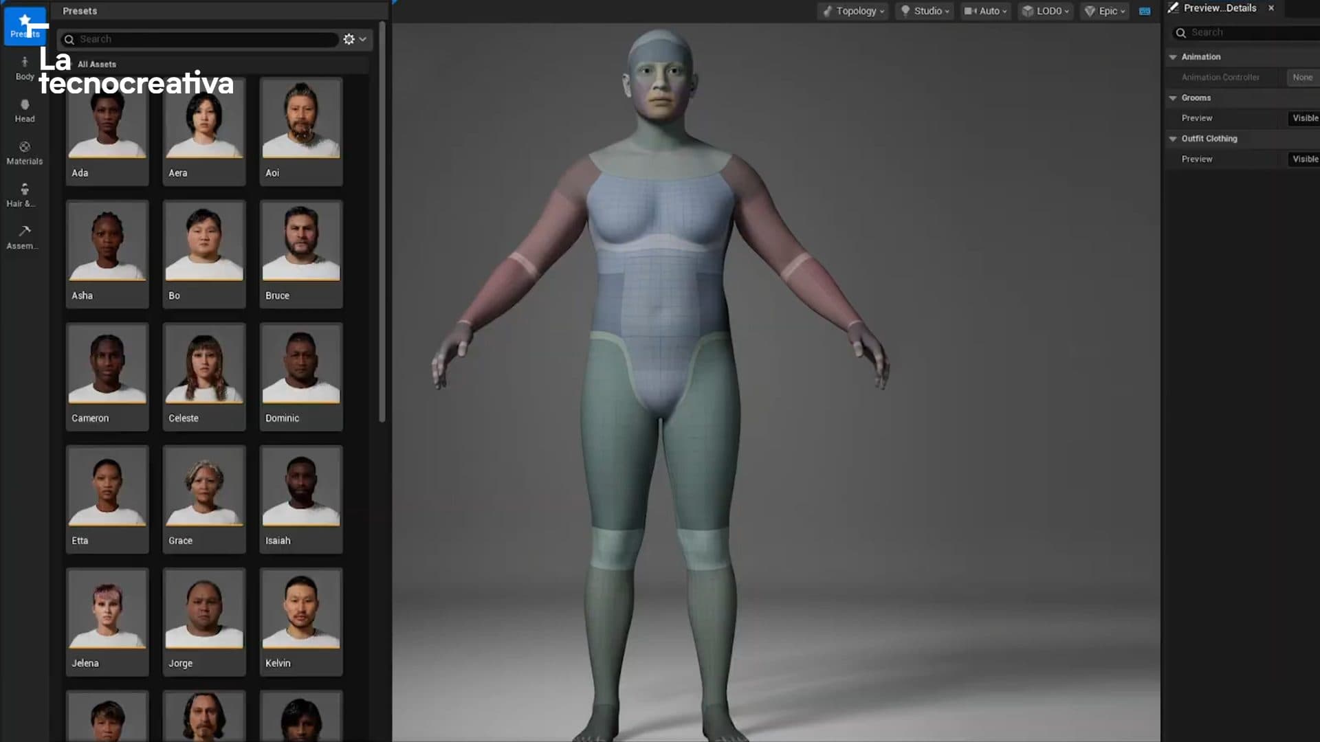 imagen de portada de Nuevo sistema de creación de Metahumans en Unreal 5.6