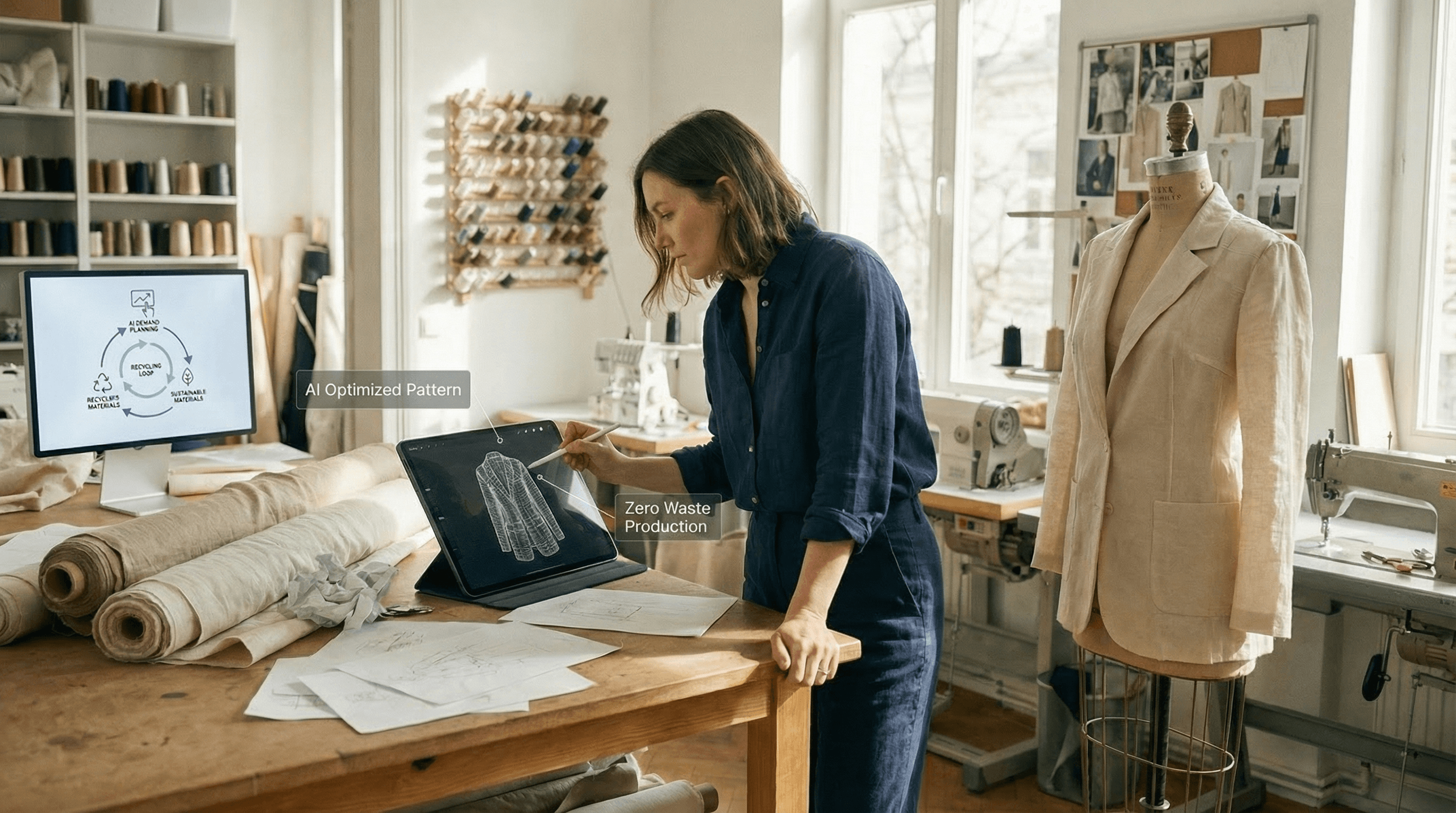 portada del cursoDoble Máster en Patronaje Industrial 4.0: Digitalización, IA y Modelos de Producción Sostenible para la Moda